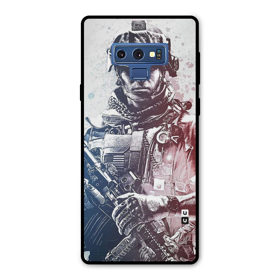 Saviour Metal Back Case for Galaxy Note 9