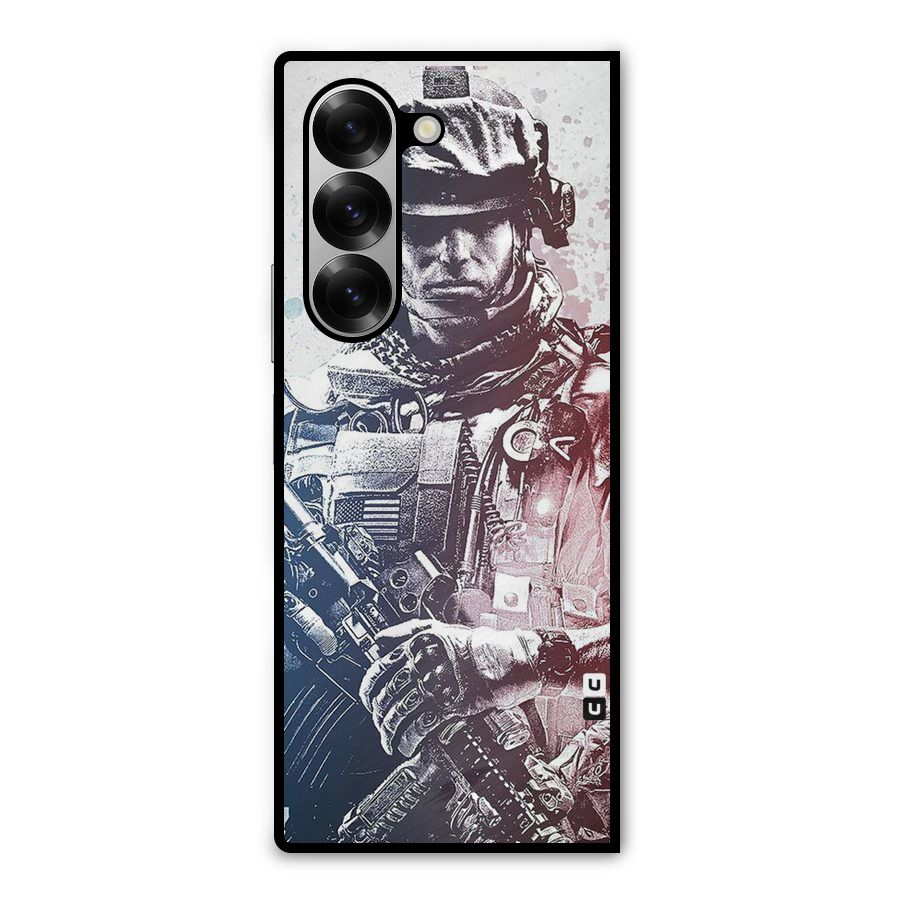 Saviour Metal Back Case for Galaxy Z Fold6