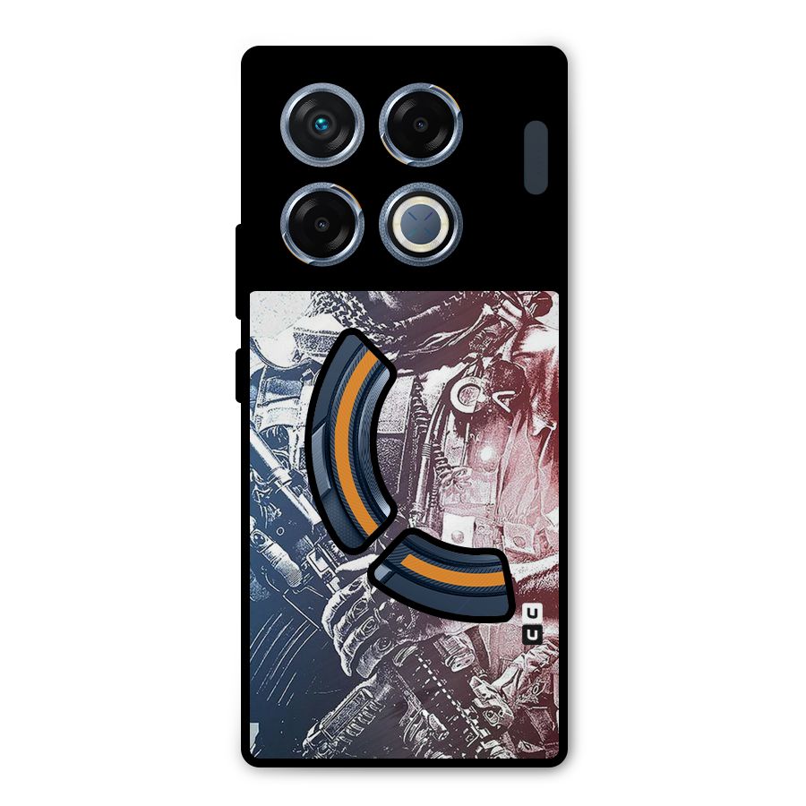 Saviour Metal Back Case for Infinix GT 20 Pro