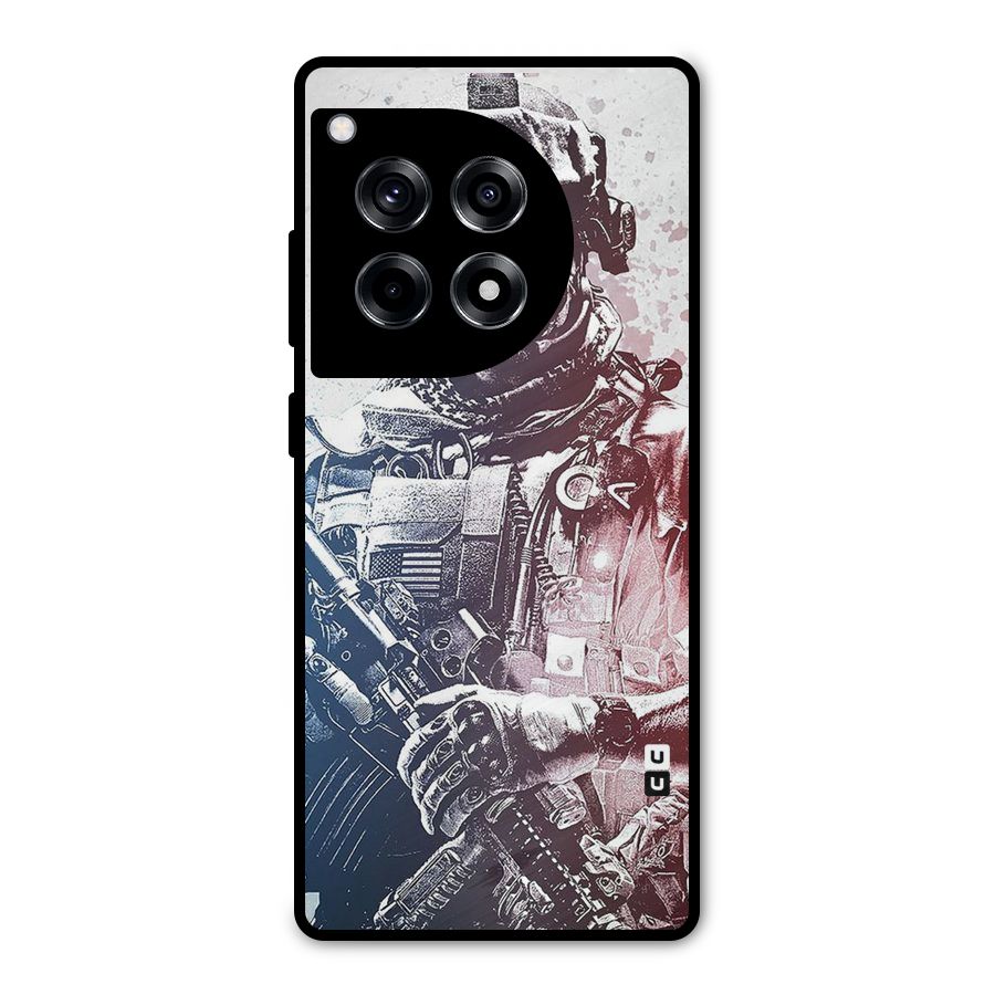 Saviour Metal Back Case for OnePlus 12R