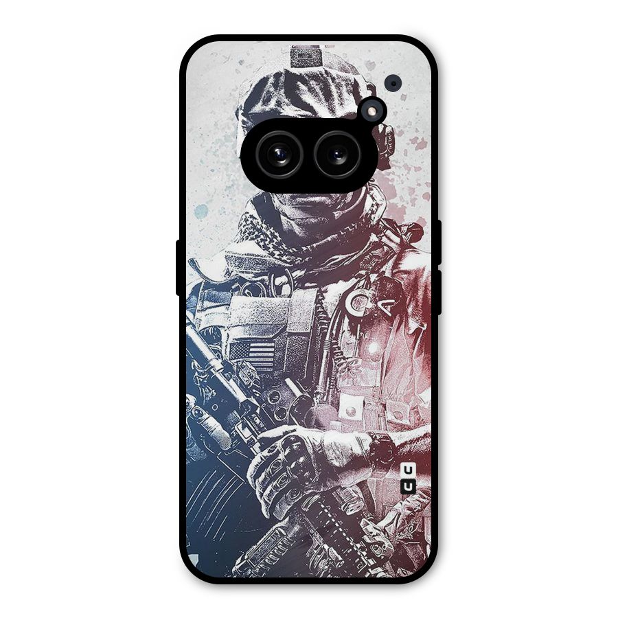 Saviour Metal Back Case for Nothing Phone 2a