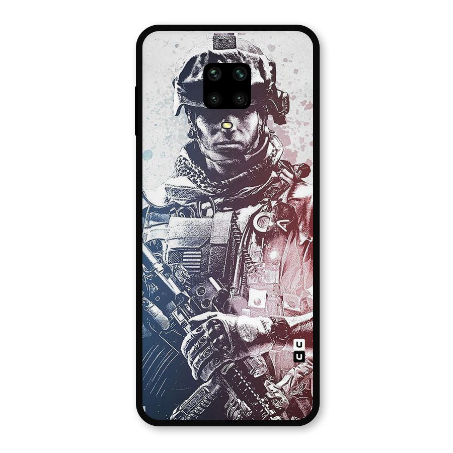 Saviour Metal Back Case for Poco M2