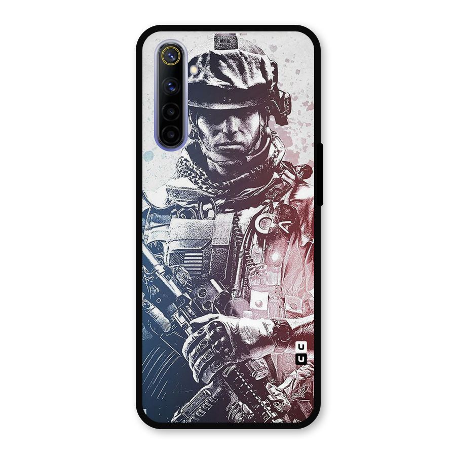Saviour Metal Back Case for Realme 6