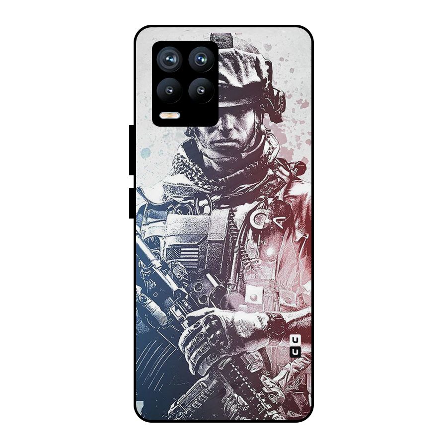 Saviour Metal Back Case for Realme 8