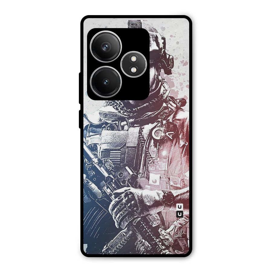Saviour Metal Back Case for Realme GT 6T
