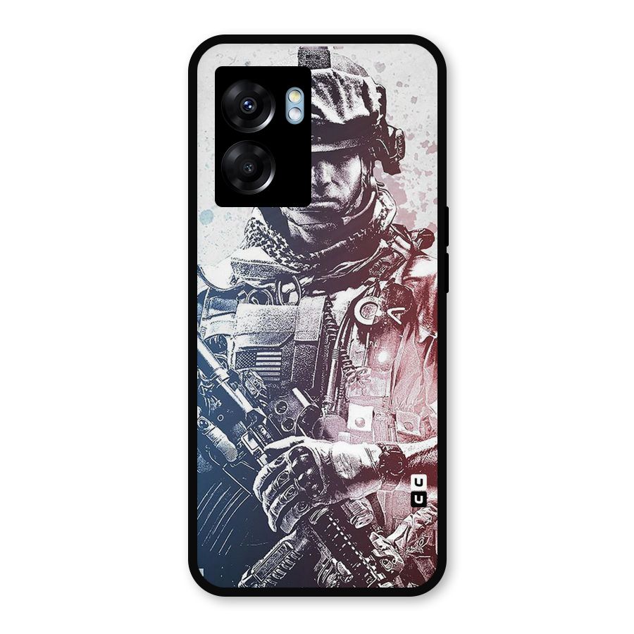 Saviour Metal Back Case for Realme Narzo 50 5G
