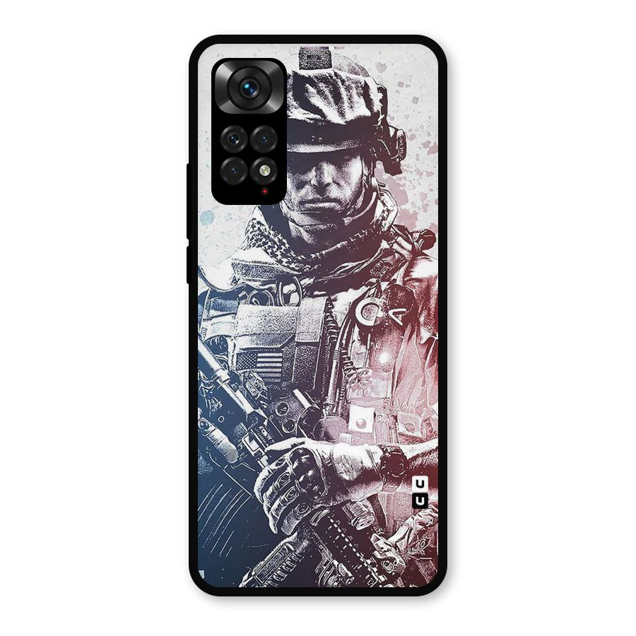 Saviour Metal Back Case for Redmi Note 11s