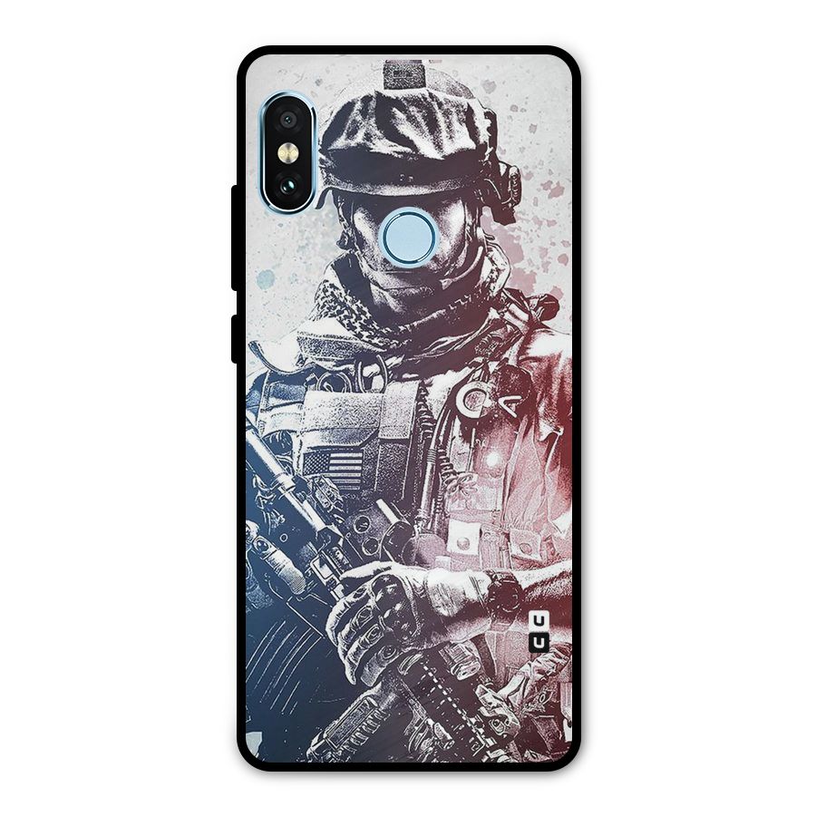 Saviour Metal Back Case for Redmi Note 5 Pro