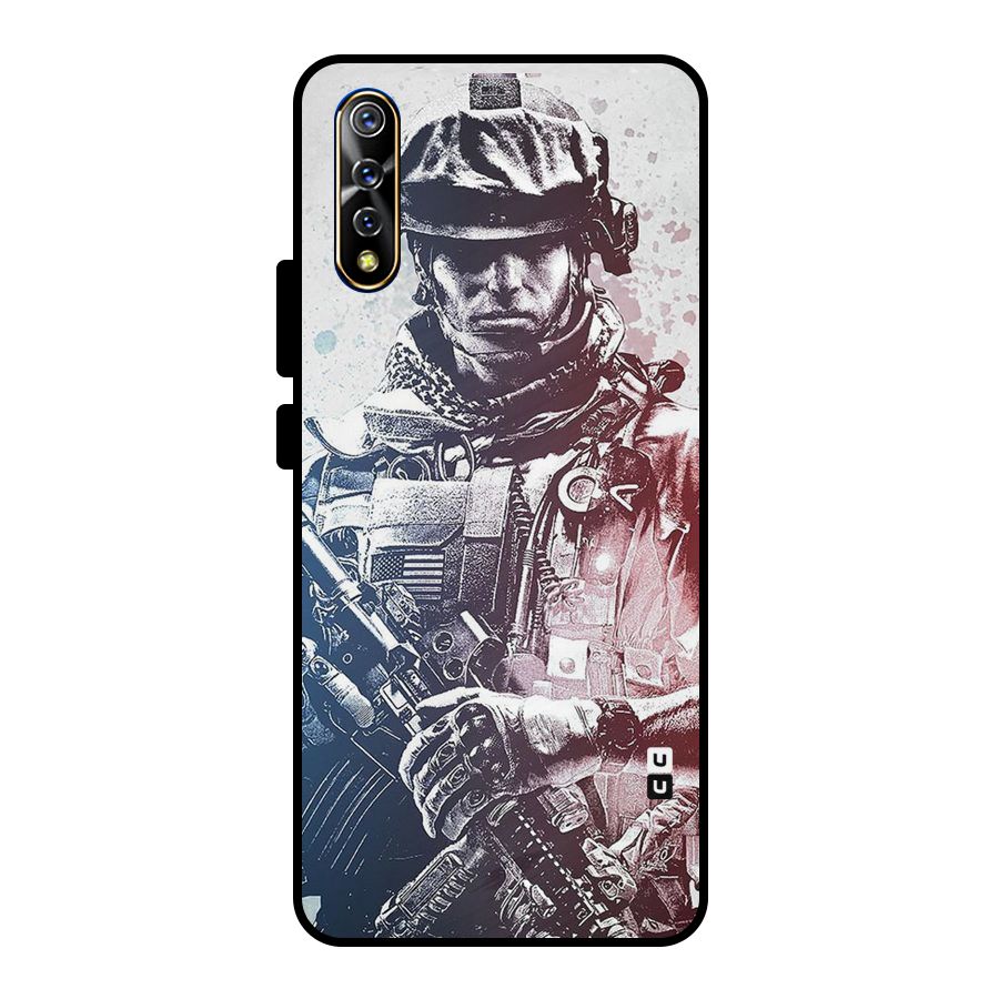 Saviour Metal Back Case for Vivo S1