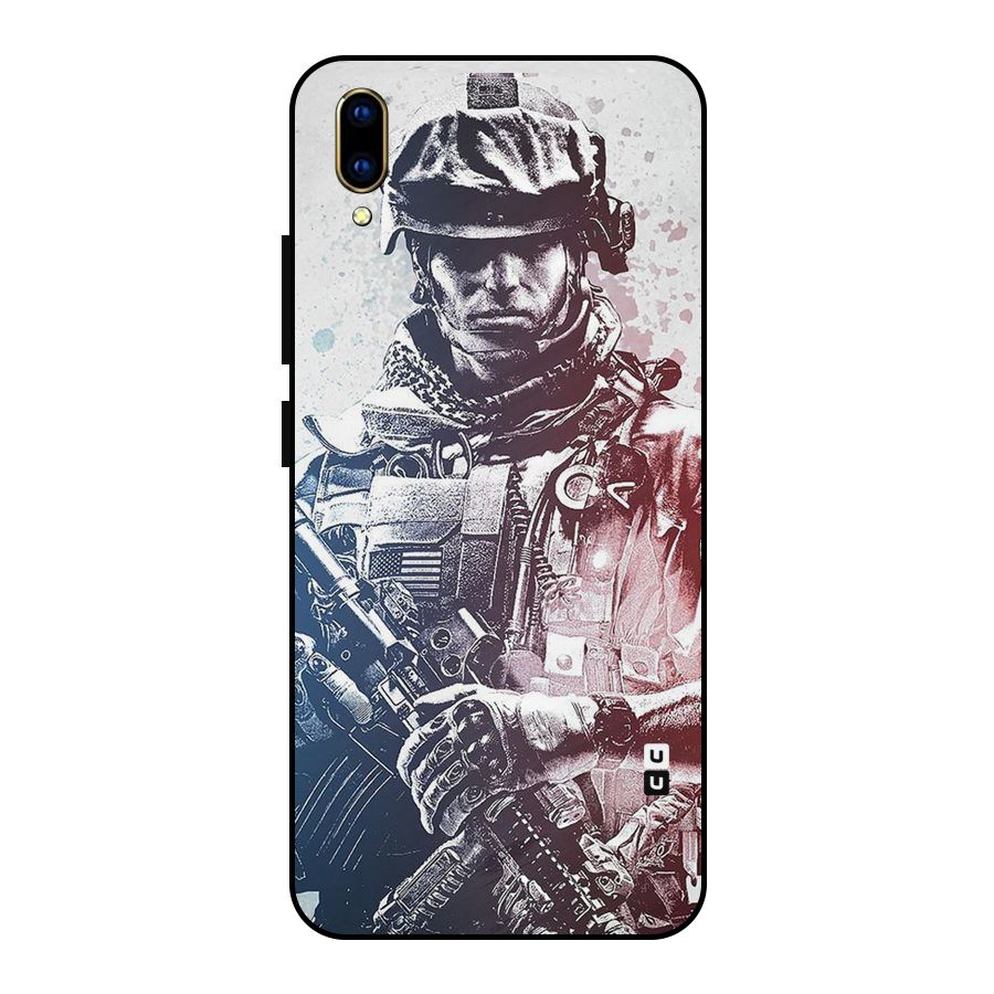 Saviour Metal Back Case for Vivo V11 Pro