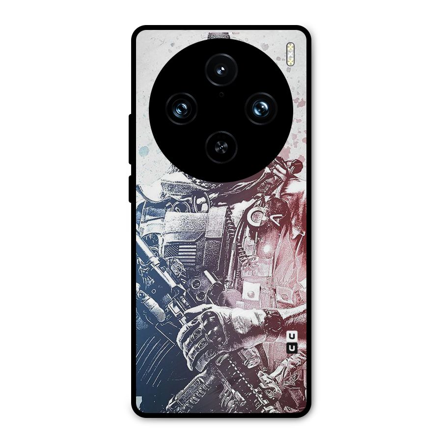 Saviour Metal Back Case for Vivo X100 Pro