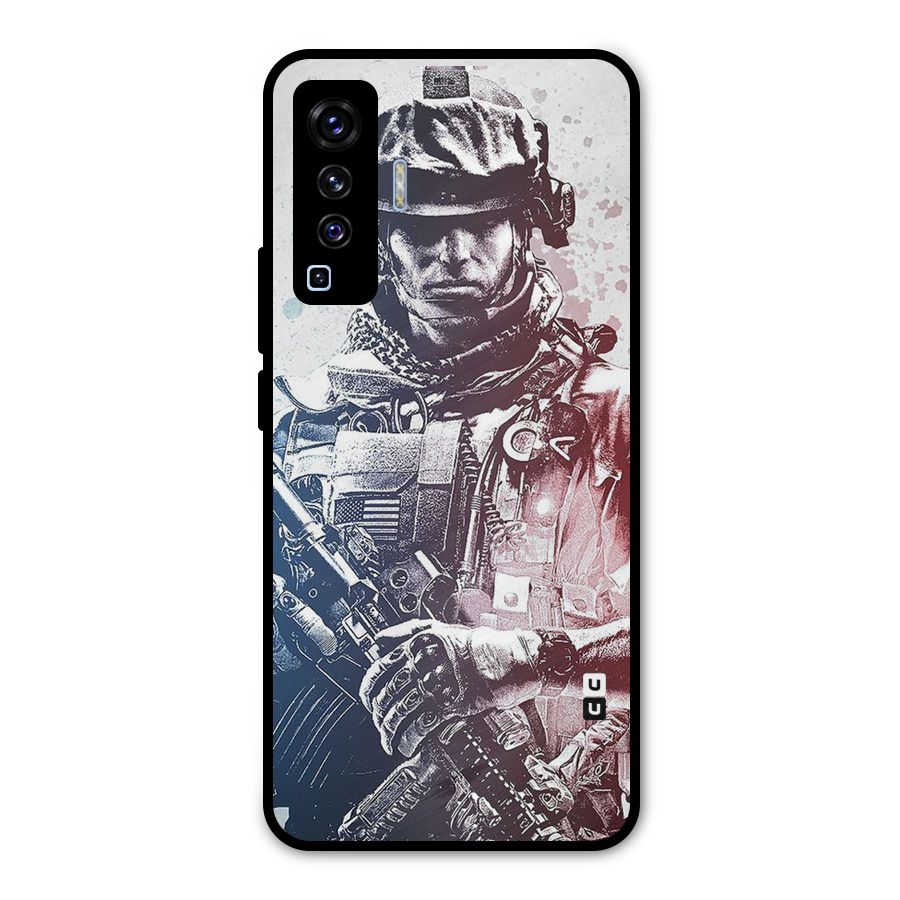Saviour Metal Back Case for Vivo X50