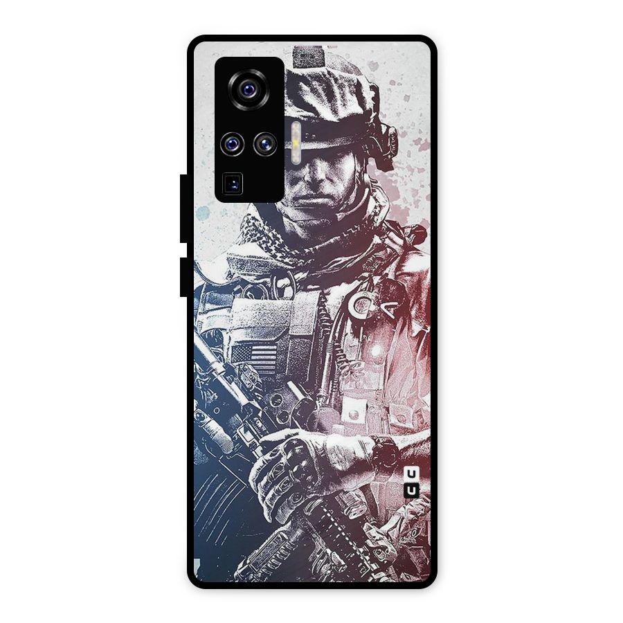 Saviour Metal Back Case for Vivo X50 Pro