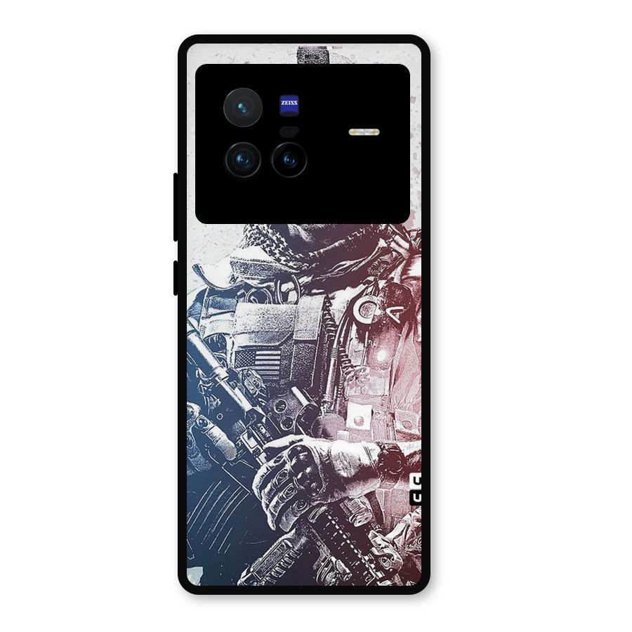 Saviour Metal Back Case for Vivo X80