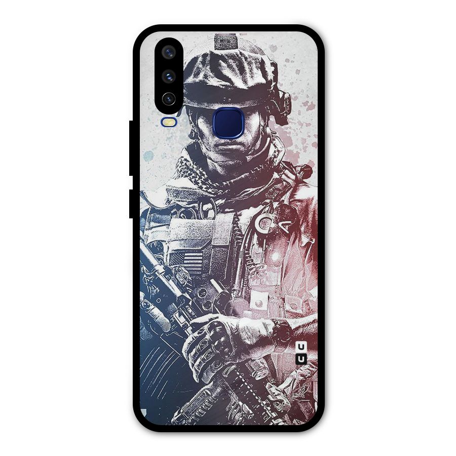 Saviour Metal Back Case for Vivo Y15