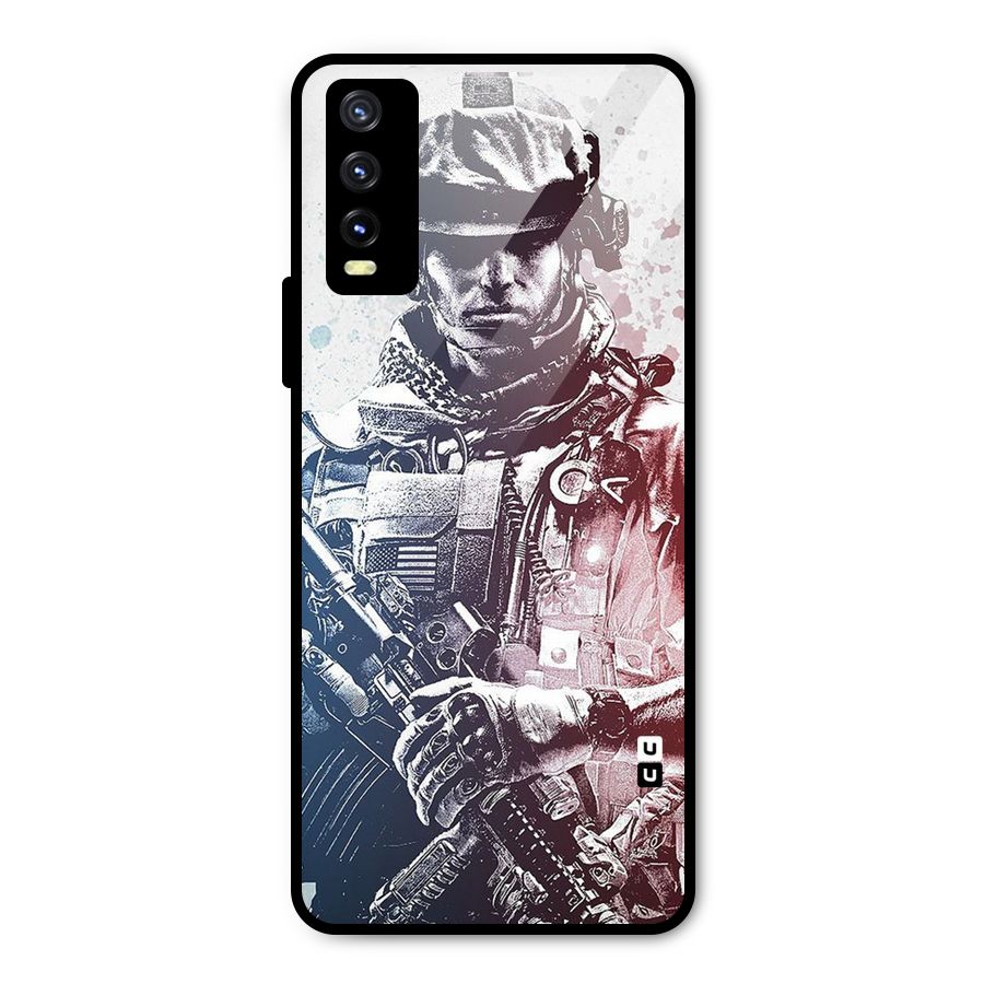 Saviour Metal Back Case for Vivo Y20t