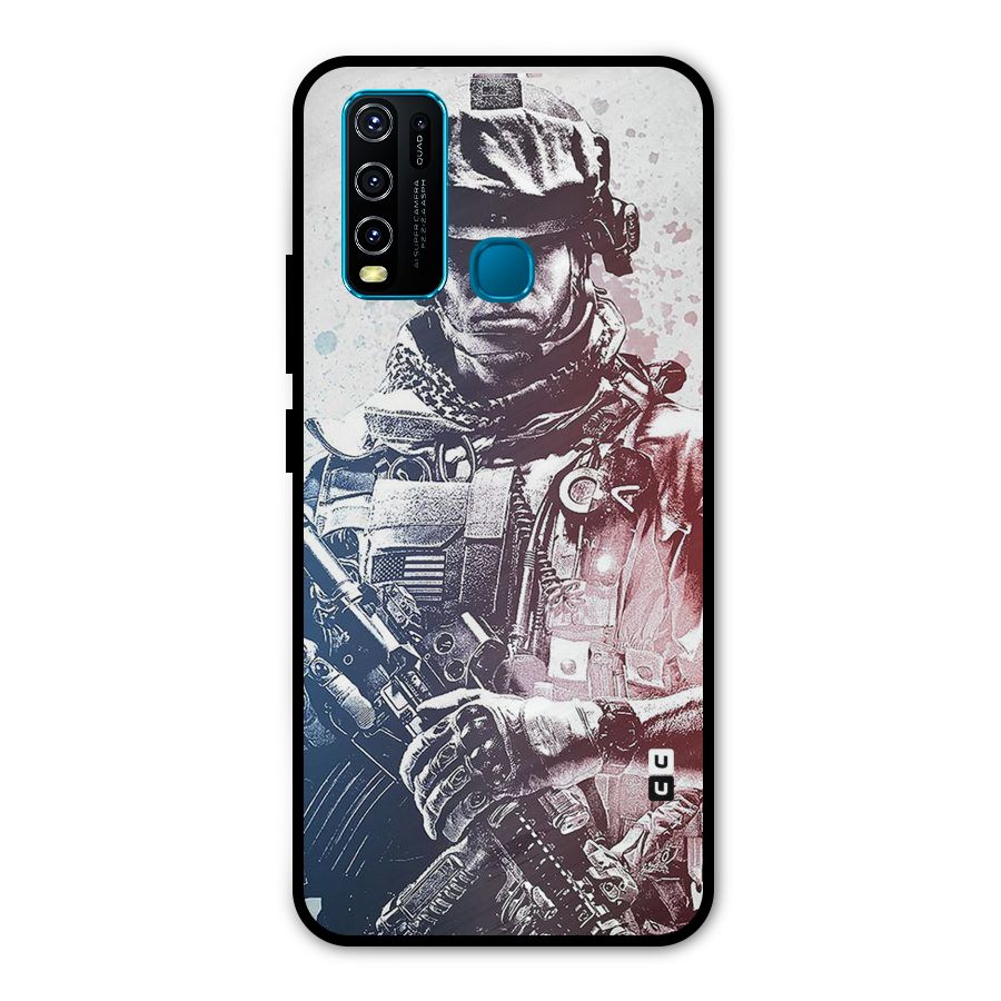 Saviour Metal Back Case for Vivo Y30