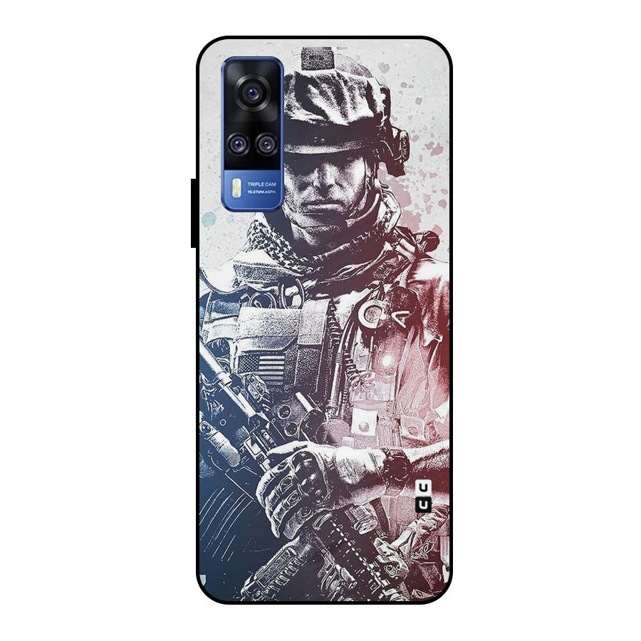 Saviour Metal Back Case for Vivo Y51