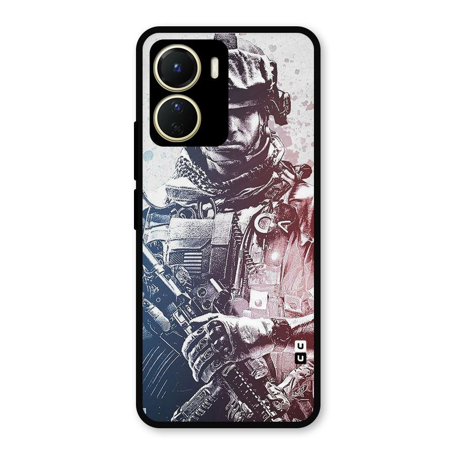 Saviour Metal Back Case for Vivo Y56