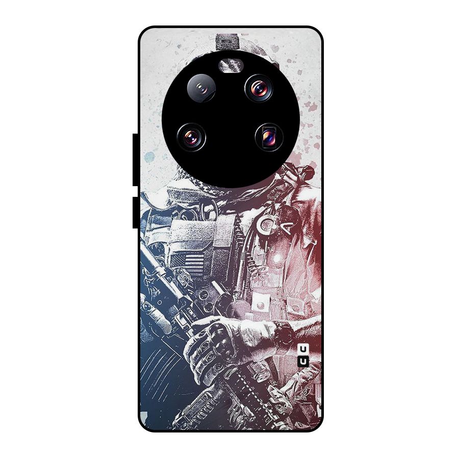 Saviour Metal Back Case for Xiaomi 13 Ultra