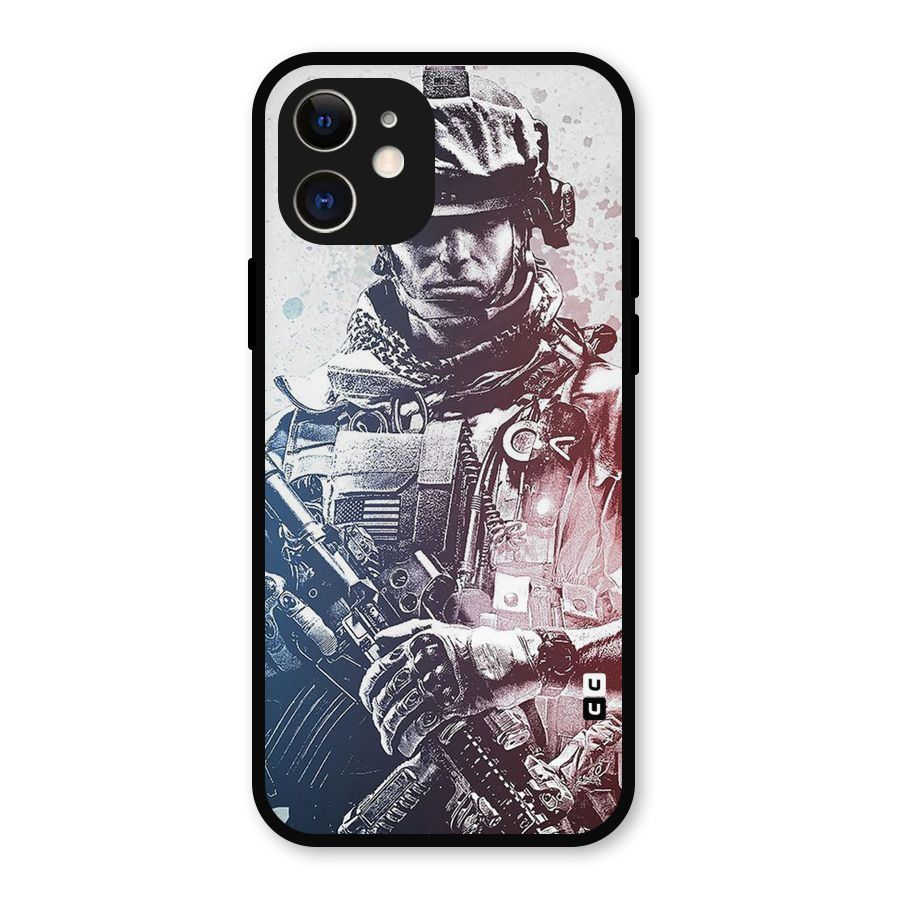 Saviour Metal Back Case for iPhone 12