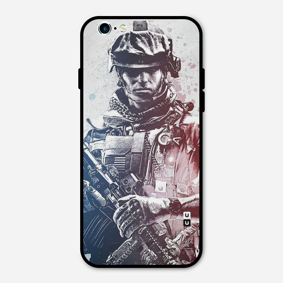 Saviour Metal Back Case for iPhone 6 6s