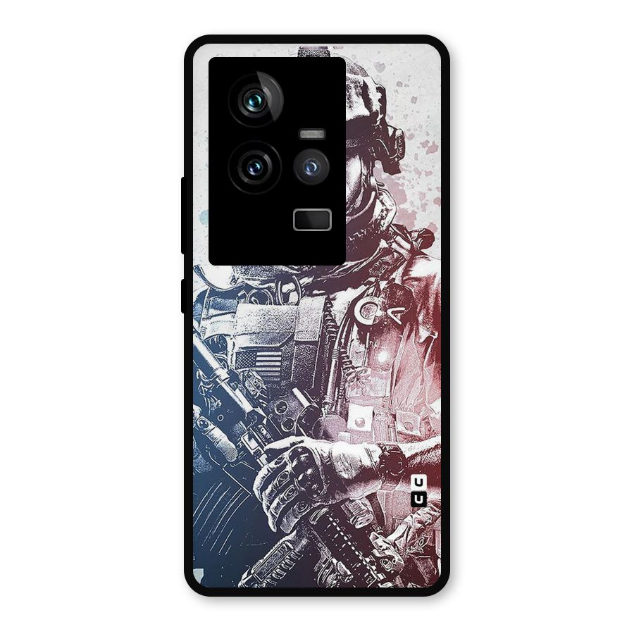 Saviour Metal Back Case for iQOO 11 5G
