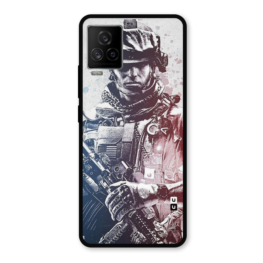 Saviour Metal Back Case for iQOO 7 Legend 5G