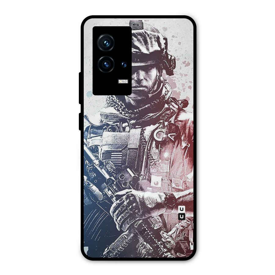 Saviour Metal Back Case for iQOO 9 5G