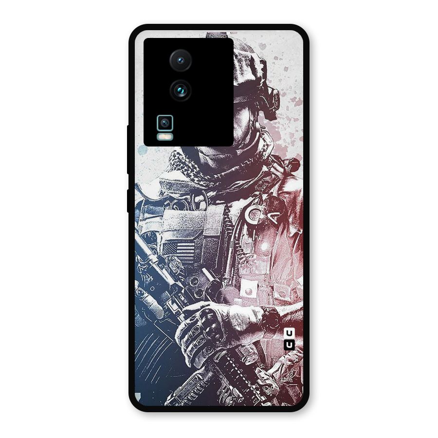 Saviour Metal Back Case for iQOO Neo 7