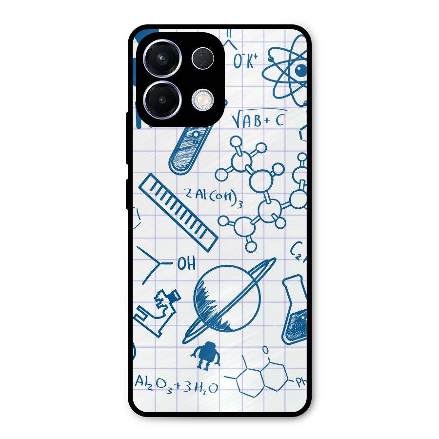 Science Notebook Metal Back Case for Oppo K13