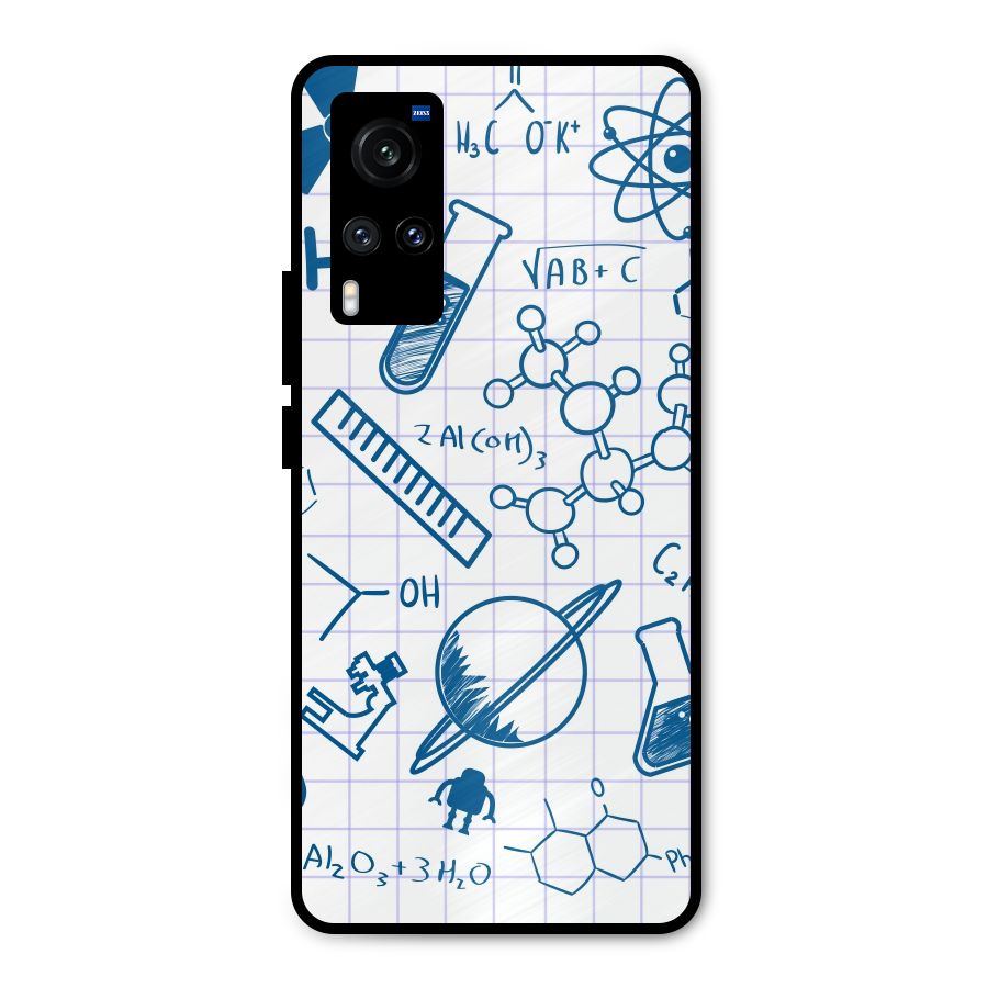 Science Notebook Metal Back Case for Vivo X60
