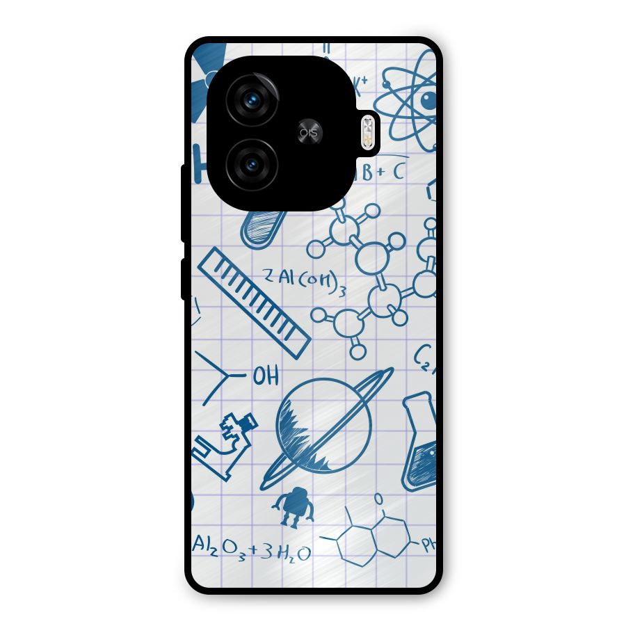 Science Notebook Metal Back Case for iQOO Neo 10R