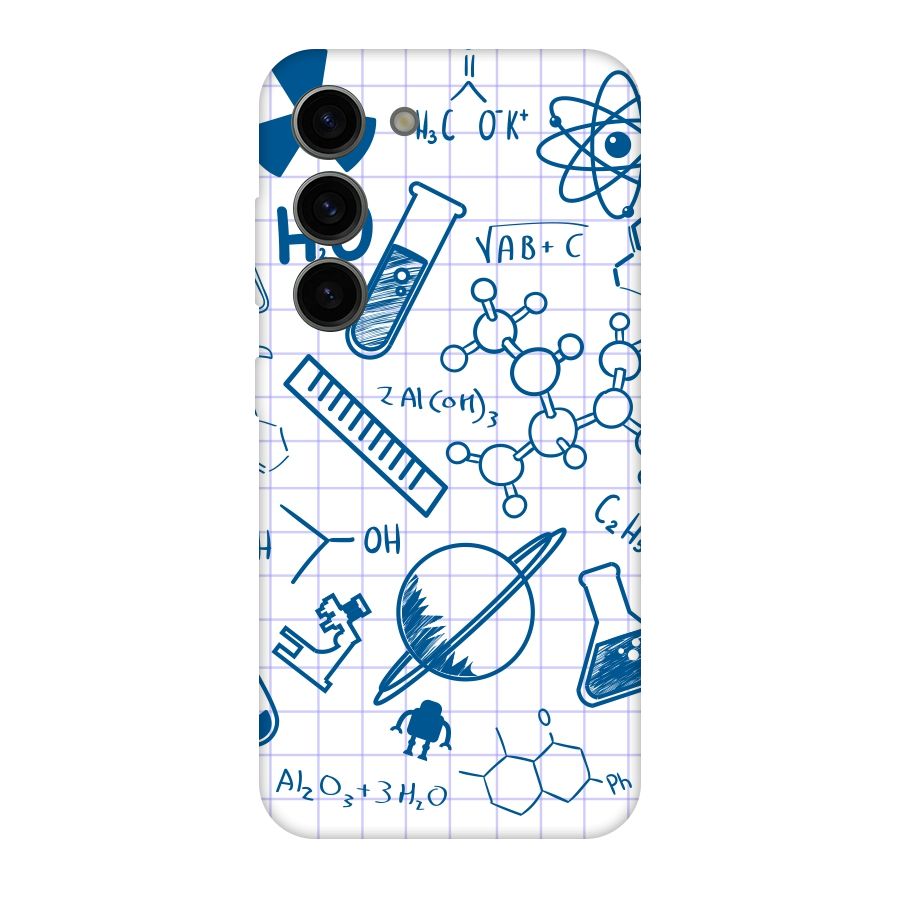 Science Notebook Original Polycarbonate Back Case for Galaxy S23