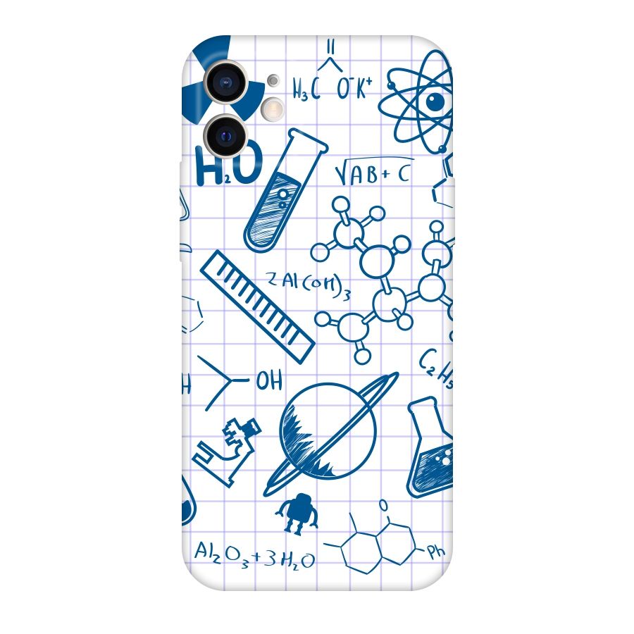 Science Notebook Original Polycarbonate Back Case for iPhone 12
