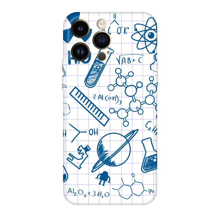 Science Notebook Original Polycarbonate Back Case for iPhone 14 Pro Max
