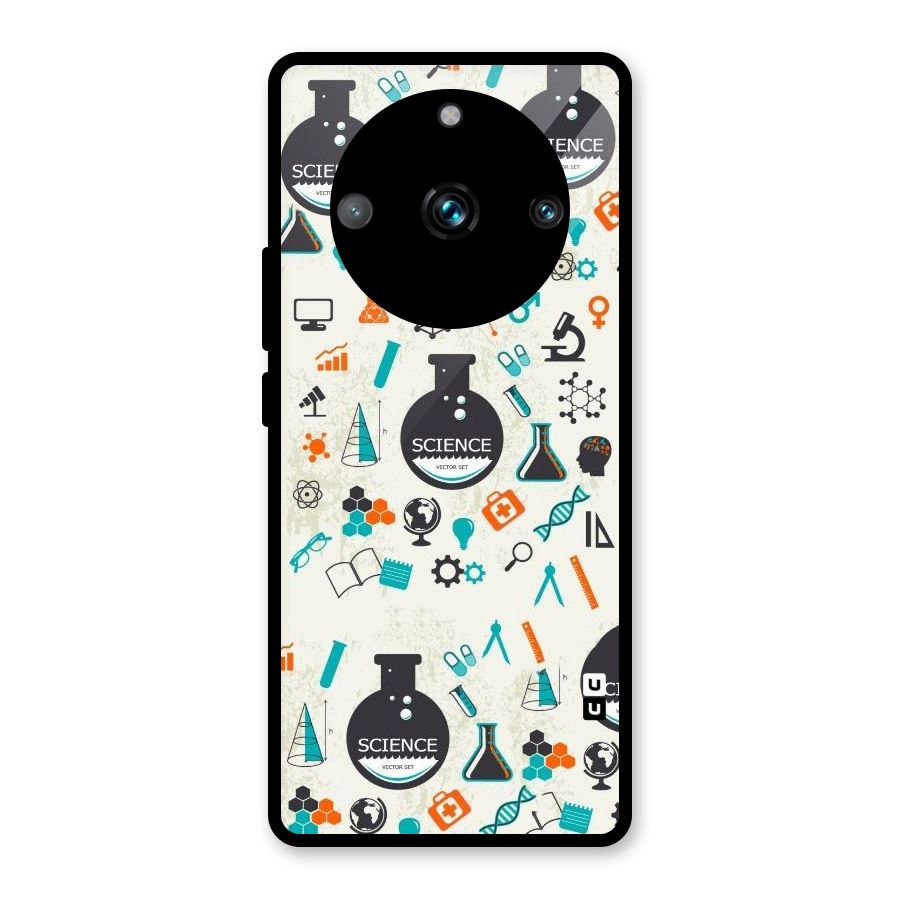 Science Side Glass Back Case for Realme Narzo 60 Pro