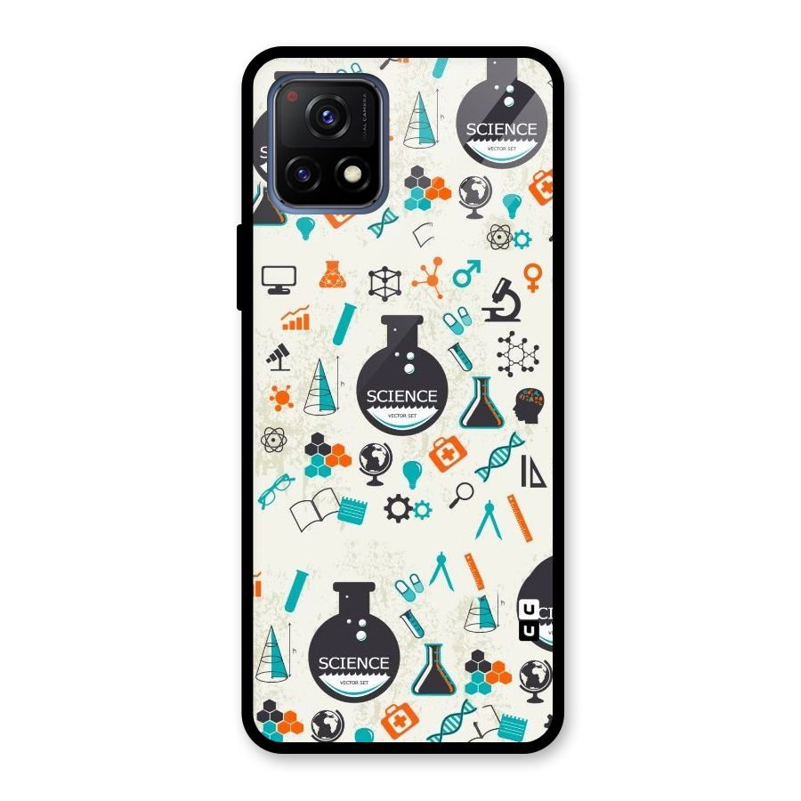 Science Side Glass Back Case for Vivo Y72 5G