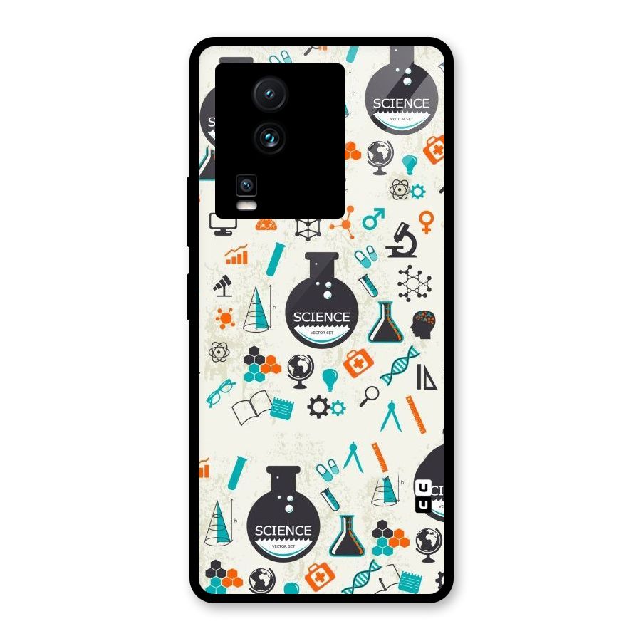 Science Side Glass Back Case for Vivo iQOO Neo 7 Pro