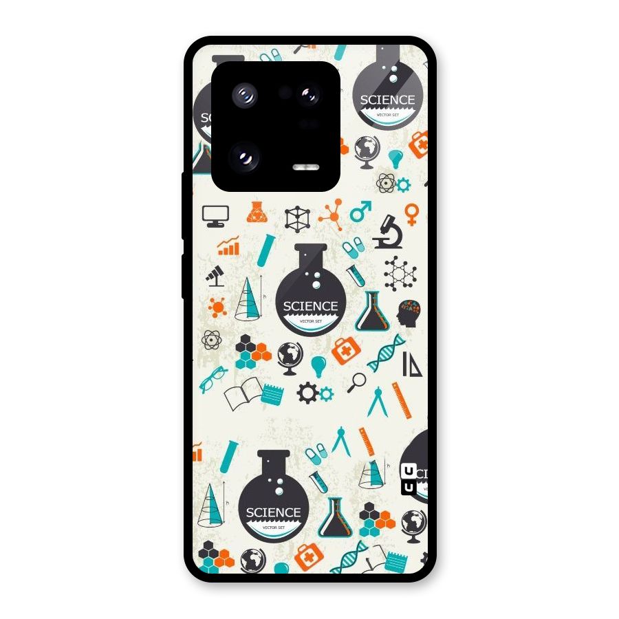 Science Side Glass Back Case for Xiaomi 13 Pro
