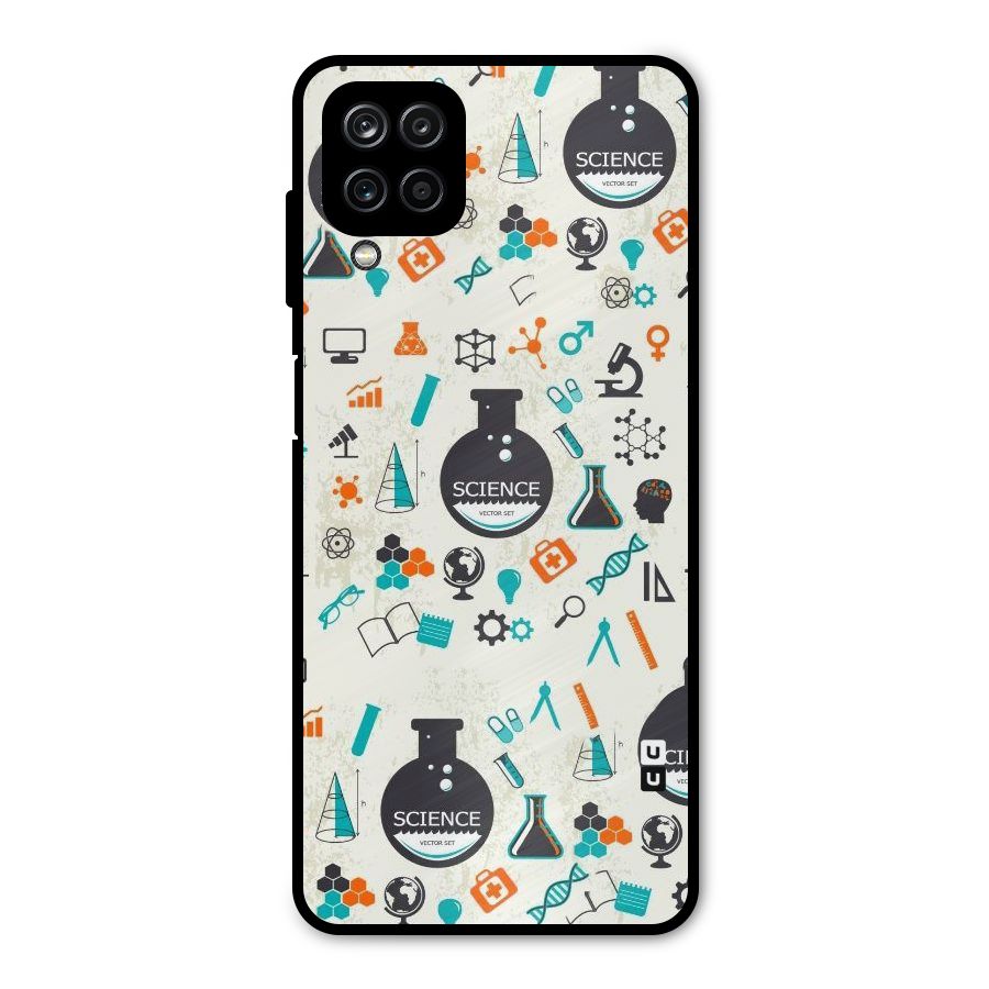 Science Side Metal Back Case for Galaxy A12