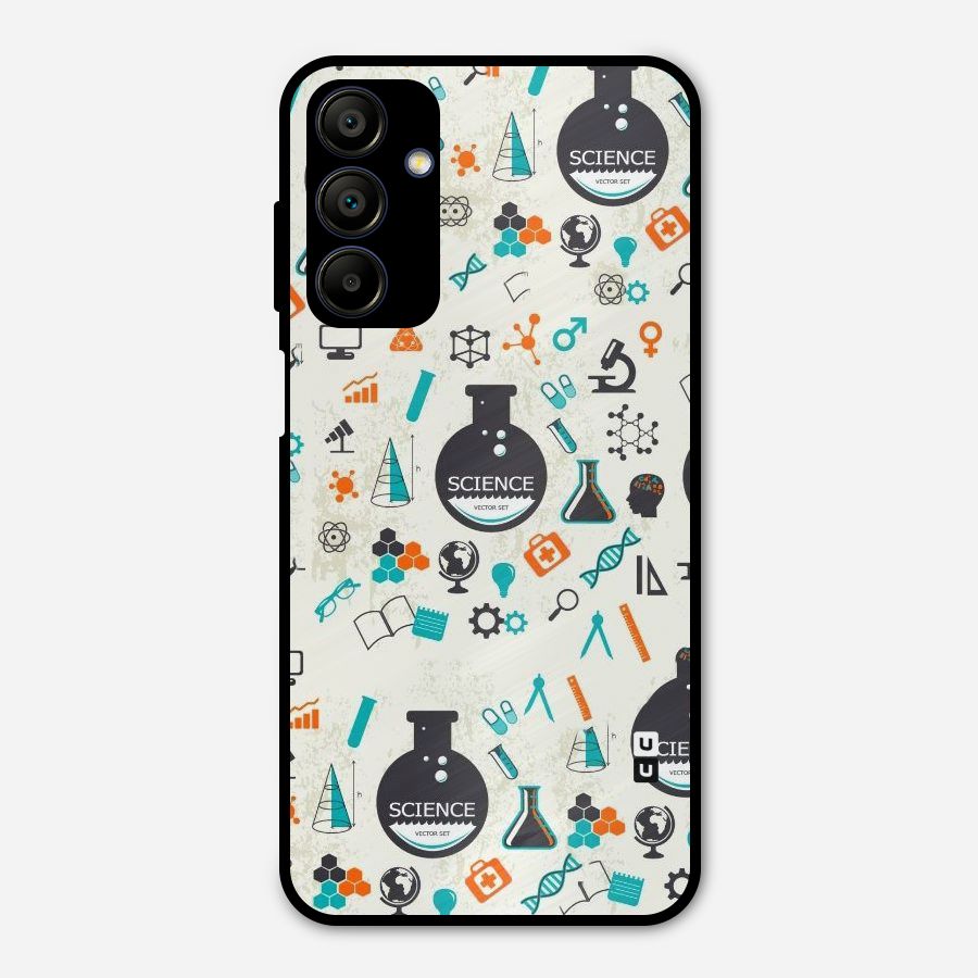 Science Side Metal Back Case for Galaxy A15 5G