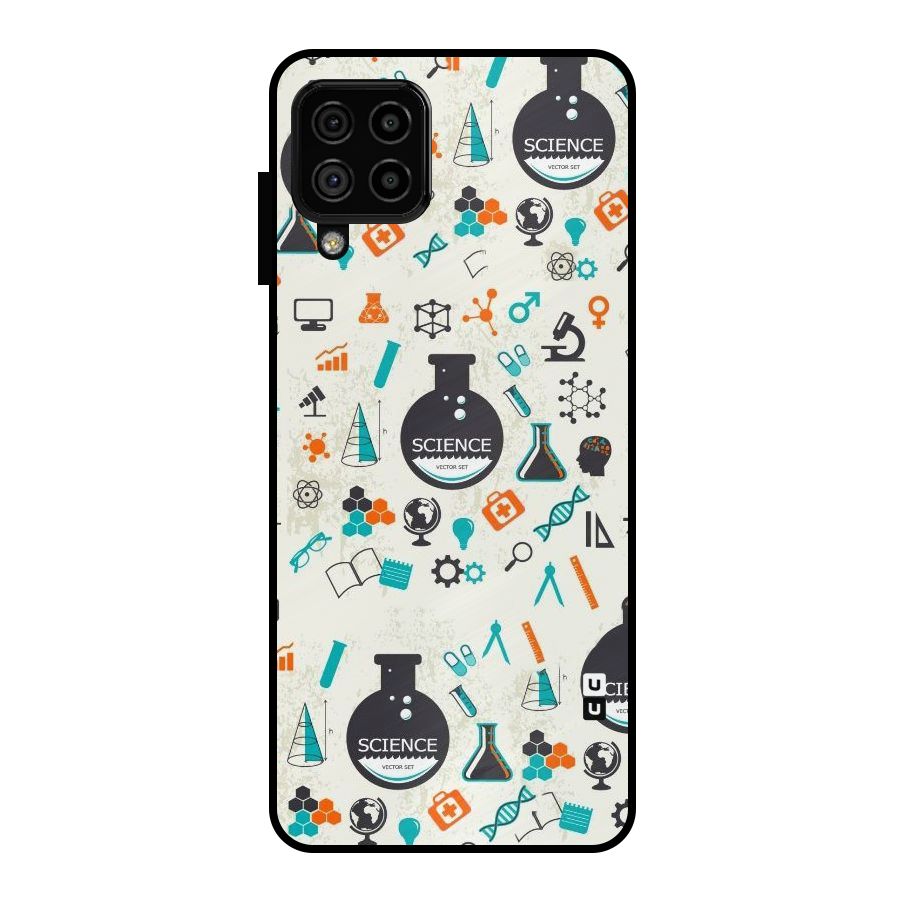 Science Side Metal Back Case for Galaxy A22 4G