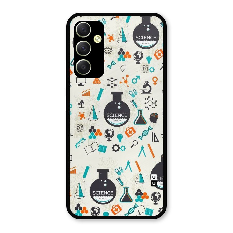 Science Side Metal Back Case for Galaxy A34