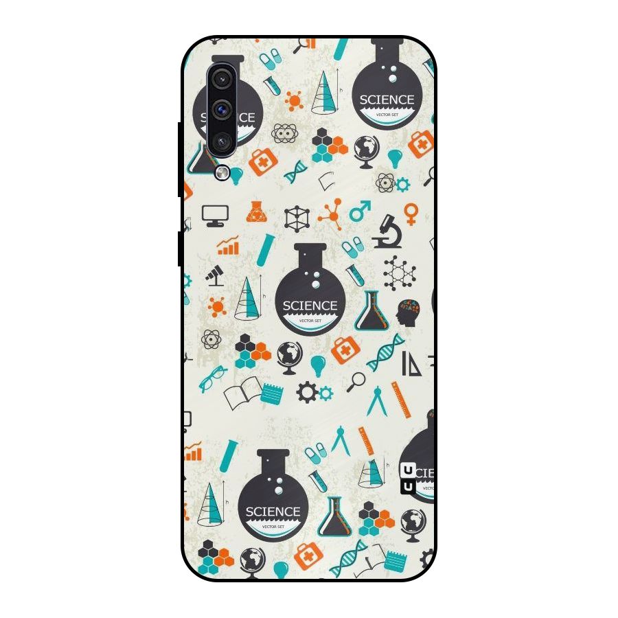 Science Side Metal Back Case for Galaxy A50