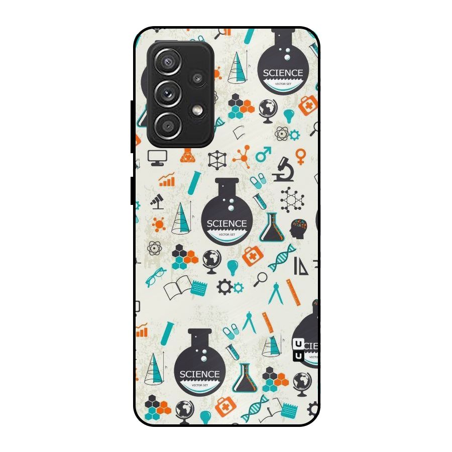 Science Side Metal Back Case for Galaxy A52s 5G