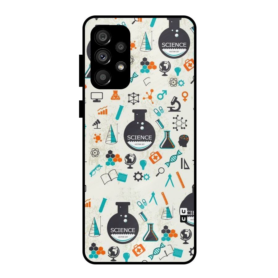 Science Side Metal Back Case for Galaxy A73 5G