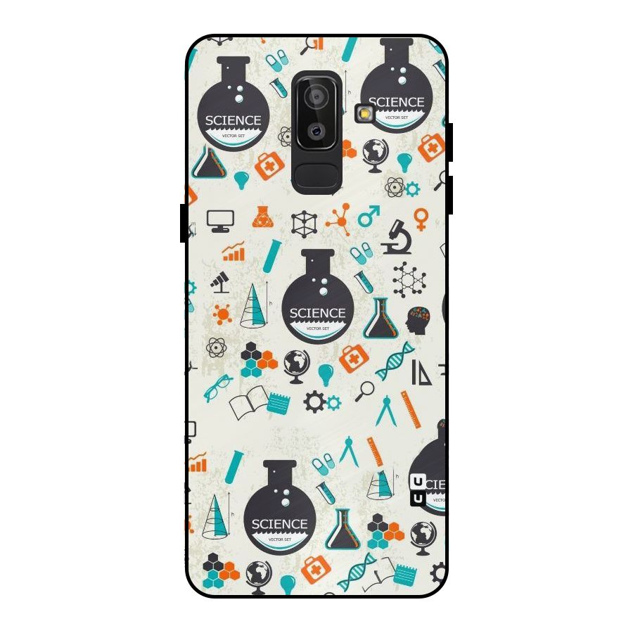 Science Side Metal Back Case for Galaxy J8