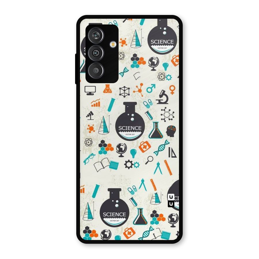 Science Side Metal Back Case for Galaxy M13