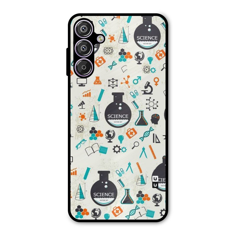 Science Side Metal Back Case for Galaxy M15